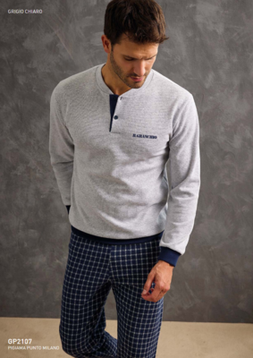 PIGIAMA UOMO M/L GP2107 Ingrosso IL GRANCHIO Tellini S.r.l.