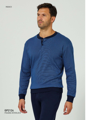 PIGIAMA UOMO M/L GP2124 Tellini S.R.L. Velkoobchodní oblečení
