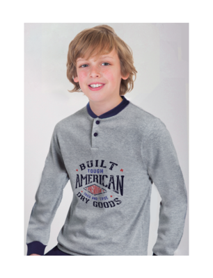 PIGIAMA RAGAZZO M/L GP4038 Tellini S.r.l. Ingrosso Abbigliamento