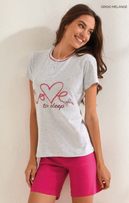 PIGIAMA DONNA M/M GP5101 Tellini S.r.l. Ingrosso Abbigliamento
