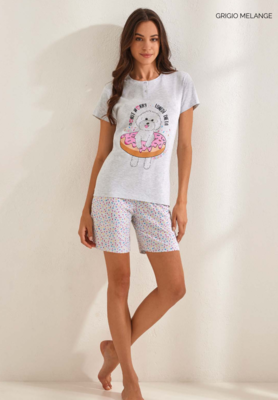 PIGIAMA DONNA M/M GP5102 Tellini S.r.l. Ingrosso Abbigliamento
