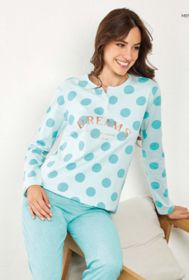 PIGIAMA DONNA M/L GP5121 Tellini S.R.L. Veleprodajna odjeća