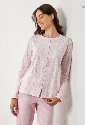 PIGIAMA CONFORMATO APERTO DONNA M/L GP5122AC Tellini S.R.L. Veleprodajna odjeća