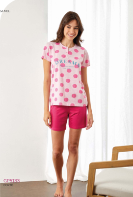 PIGIAMA DONNA M/M GP5133 Tellini S.r.l. Ingrosso Abbigliamento