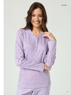 PIGIAMA DONNA M/L GP6138 Tellini S.r.l. Ingrosso Abbigliamento