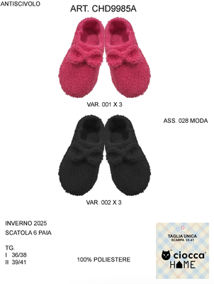 BABBUCCE DONNA CHD9985A Tellini S.R.L. Großhandelskleidung