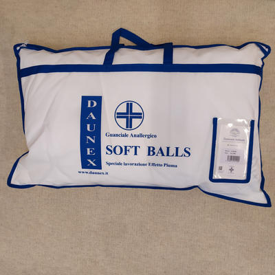 GUANCIALE SOFTBALLS 50X80 ANALLERGICO Ingrosso DAUNEX Tellini S.r.l.
