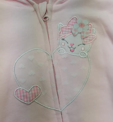 COMPLETO APERTO FELPA NEONATA CAF1Y Tellini S.r.l. Ingrosso Abbigliamento