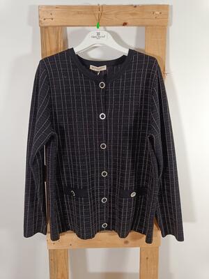 CARDIGAN CONFORMATO DONNA M/L 13543C Ingrosso Taglie Conformate Donna Tellini S.r.l.