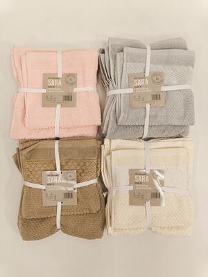 PAARHANDTUCH SARA 1+1 Tellini S.R.L. Großhandelskleidung