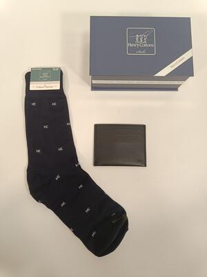 CALZINO CORTO UOMO + PORTACARTE HC650 Tellini S.r.l. Ingrosso Abbigliamento