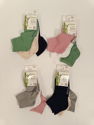 TRIS CALZINO QUARTER DONNA NPBAMBOO 04 Tellini S.r.l. Ingrosso Abbigliamento