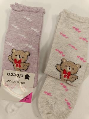 CALZINO LUNGO BAMBINA CIB9968L Tellini S.R.L. Großhandelskleidung
