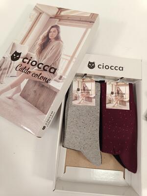 CALZINO LUNGO DONNA CID9938L Ingrosso CIOCCA Tellini S.r.l.