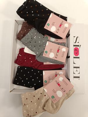 CALZINI CORTO DONNA PO01 Tellini S.r.l. Ingrosso Abbigliamento