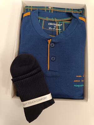 PIGIAMA SERAFINO UOMO OU747 Tellini S.r.l. Ingrosso Abbigliamento