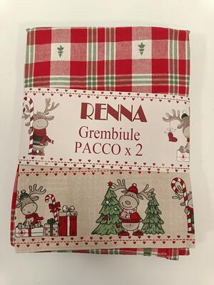 SET GREMBIULE 2PZ RENNA Tellini S.R.L. Velkoobchodní oblečení