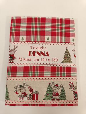 TOVAGLIA 12P RENNA  140X240 Tellini S.r.l. Ingrosso Abbigliamento