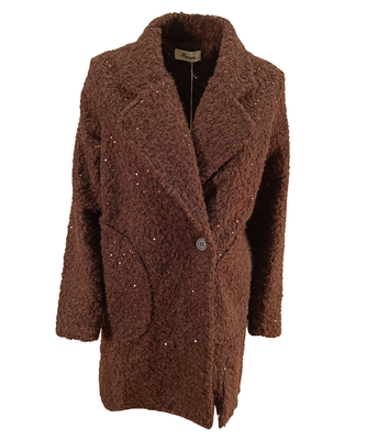 CAPPOTTO DONNA I6395/FM Tellini S.r.l. Ingrosso Abbigliamento