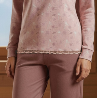 PIGIAMA APERTO DONNA M/L KI1027 Tellini S.R.L. Großhandelskleidung