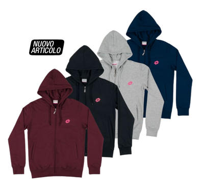 FELPA DONNA LA1020 CAPPUCCIO Ingrosso Tempo Libero Donna Tellini S.r.l.