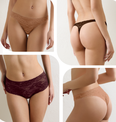 SLIP DONNA 8020/C PIZZO Tellini S.r.l. Ingrosso Abbigliamento