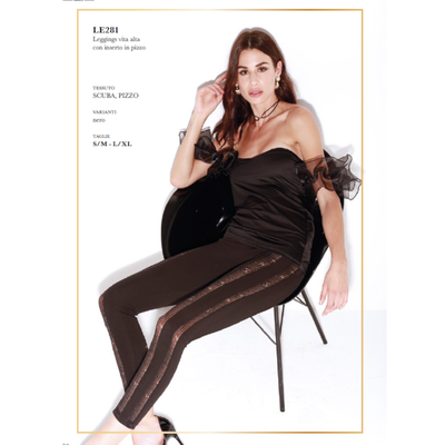 LEGGINGS DONNA LE281 Tellini S.r.l. Ingrosso Abbigliamento