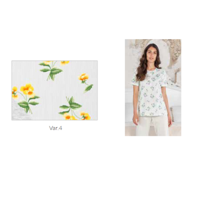 OFFENER PYJAMA FÜR DAMEN M/L LO174442 Tellini S.R.L. Großhandelskleidung