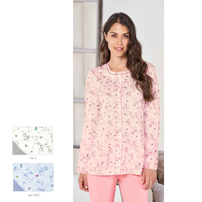 OFFENER PYJAMAS FÜR DAMEN M/L LO174474 Tellini S.R.L. Großhandelskleidung