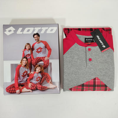 JUNGEN PYJAMA M/L LP1039 WEIHNACHTEN Tellini S.R.L. Großhandelskleidung
