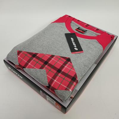 PIGIAMA UOMO M/L LP4080 NATALE Tellini S.r.l. Ingrosso Abbigliamento