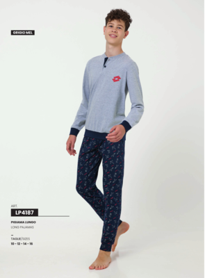 JUNGEN-PYJAMAS M/L LP4187 Tellini S.R.L. Großhandelskleidung