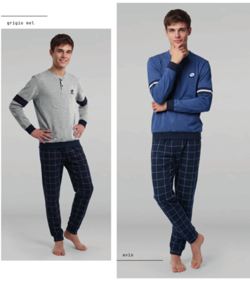 PIGIAMA SERAFINO RAGAZZO M/L LP4243 Tellini S.r.l. Ingrosso Abbigliamento