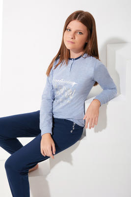 MÄDCHEN-PYJAMAS M/L LP7029 Tellini S.R.L. Großhandelskleidung