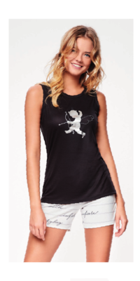 PIGIAMA DONNA S/S LSR650699 Tellini S.r.l. Ingrosso Abbigliamento