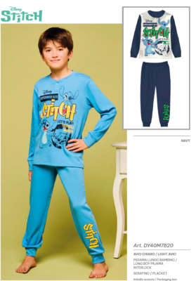 PIGIAMA BAMBINO M/L DY40M7820 Ingrosso Bambino Tellini S.r.l.