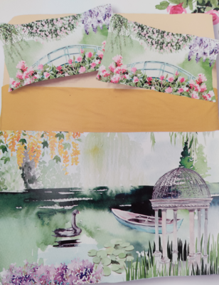 COMPLETO LETTO 2P MADRID 260X290 Ingrosso Lenzuola Tellini S.r.l.