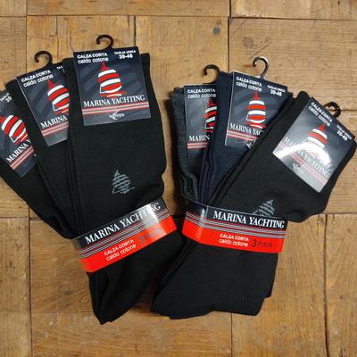 TRIS KURZE HERRENSOCKEN ME100 Tellini S.R.L. Großhandelskleidung