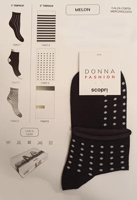 CALZINO CORTO DONNA MELON Tellini S.r.l. Ingrosso Abbigliamento