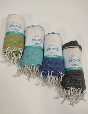 TELO MARE FOUTA MIKONOS 90X160 Ingrosso Tessile Casa Tellini S.r.l.
