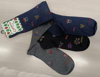 TRIS CALZINO LUNGO UOMO N235 CLAUS Ingrosso Calzetteria uomo Tellini S.r.l.