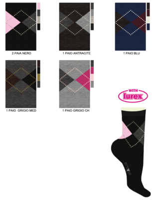 CALZINO LUNGO DONNA W058 NORTH Tellini S.R.L. Großhandelskleidung