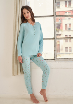 PIGIAMA DONNA M/L OD562 Ingrosso Intimo Tellini S.r.l.