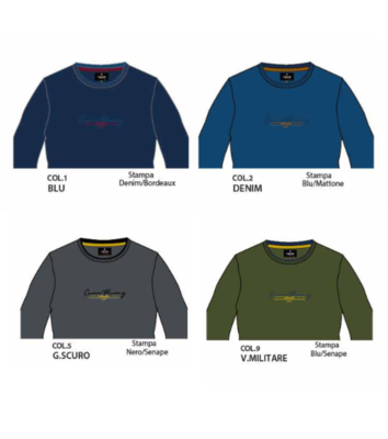 TSHIRT CONFORMATA UOMO M/L OTJ3650 Ingrosso ENRICO COVERI Tellini S.r.l.