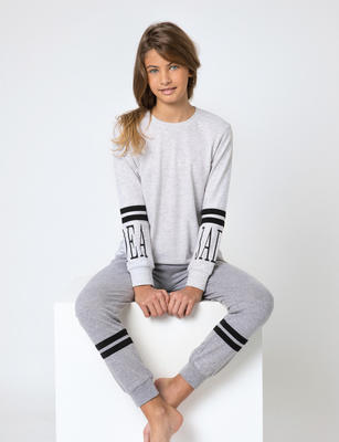 PYJAMA FÜR KLEINES MÄDCHEN P2018 Tellini S.R.L. Großhandelskleidung