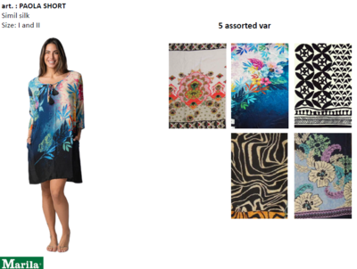 CAMICIA DONNA M3/4 PAOLA SHORT Tellini S.r.l. Ingrosso Abbigliamento