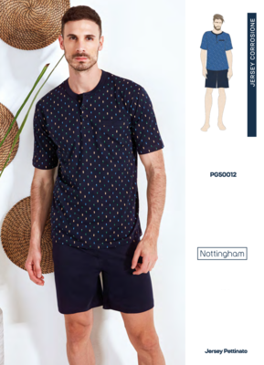 PIGIAMA SERAFINO UOMO M/M PG50012 Tellini S.r.l. Ingrosso Abbigliamento