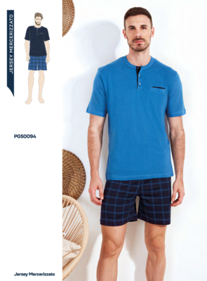 PIGIAMA SERAFINO UOMO M/M PG50094 Tellini S.r.l. Ingrosso Abbigliamento