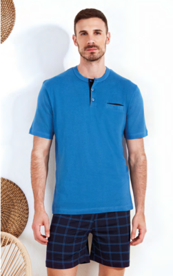 PIGIAMA SERAFINO UOMO M/M PG50094 Ingrosso NOTTINGHAM Tellini S.r.l.