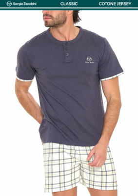PIGIAMA SERAFINO UOMO M/M PGI45 A9/B9 Ingrosso SERGIO TACCHINI Tellini S.r.l.